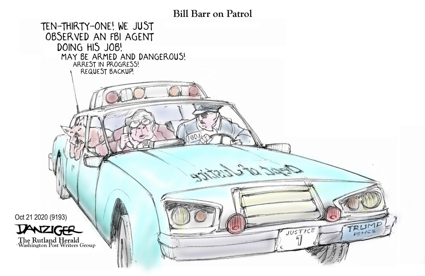 Jeff Danziger cartoon